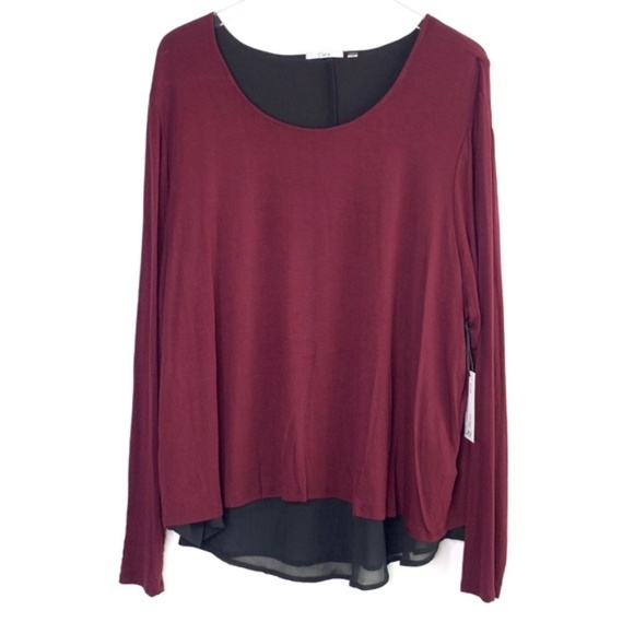 NWT Dex long sleeve fooler top #R08 - Picture 3 of 8